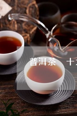 普洱茶 十大名寨/2023033053147